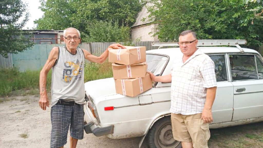 Food aid for suffering Slavyansk, Donetsk region!